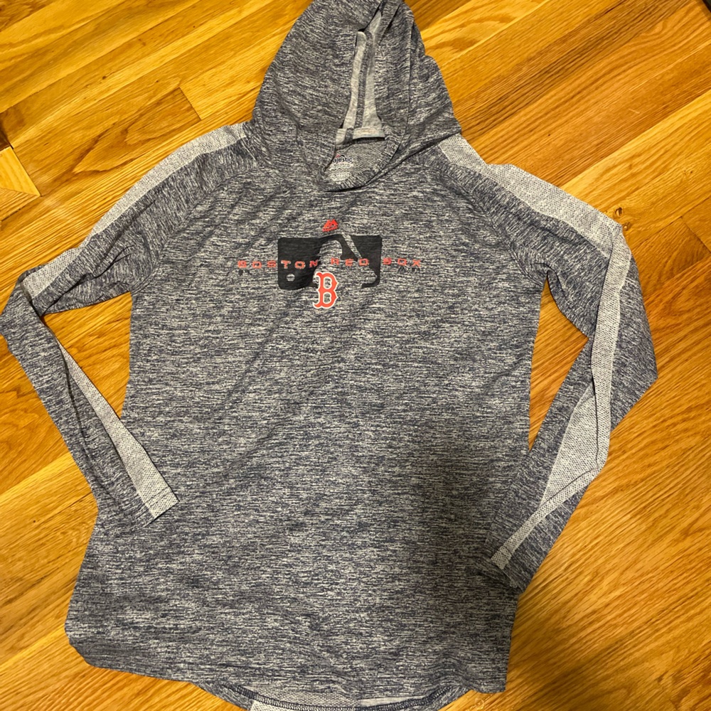 Woman’s Red Sox Moisture wicking hooded shirt